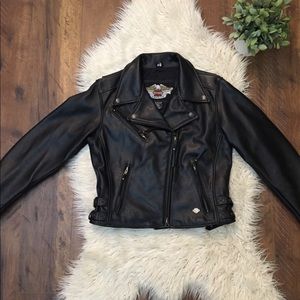 Genuine Harley Davidson Leather Motorcycle Jacket